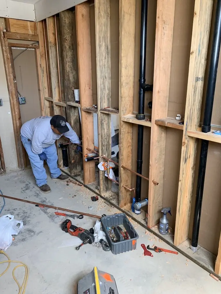Commercial rough-in plumbing for Gas Line Repair in Conantville
